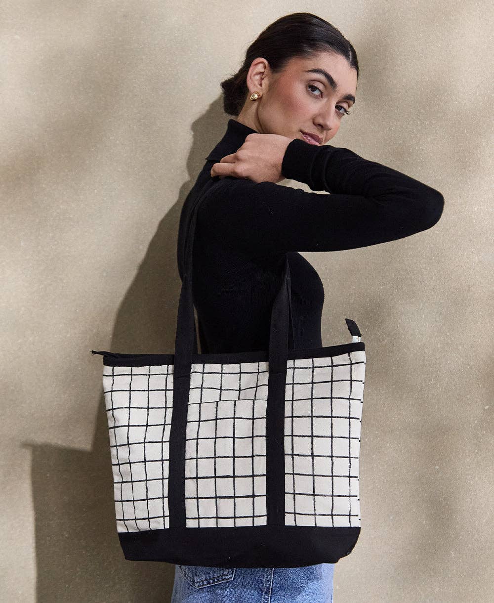 Block Print Tote Bag