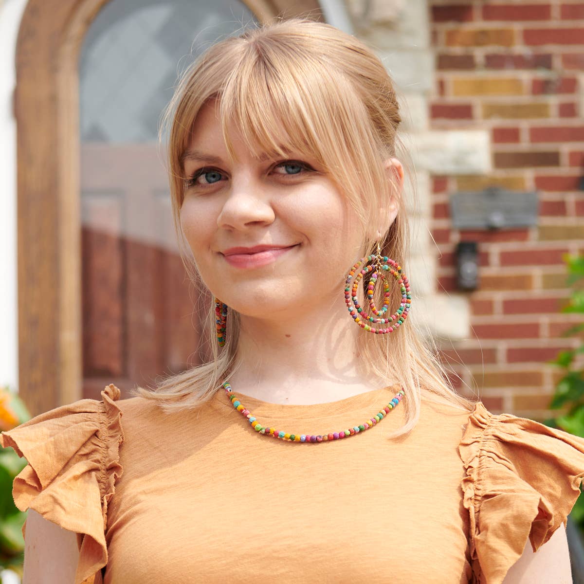 Saree Bead Necklace