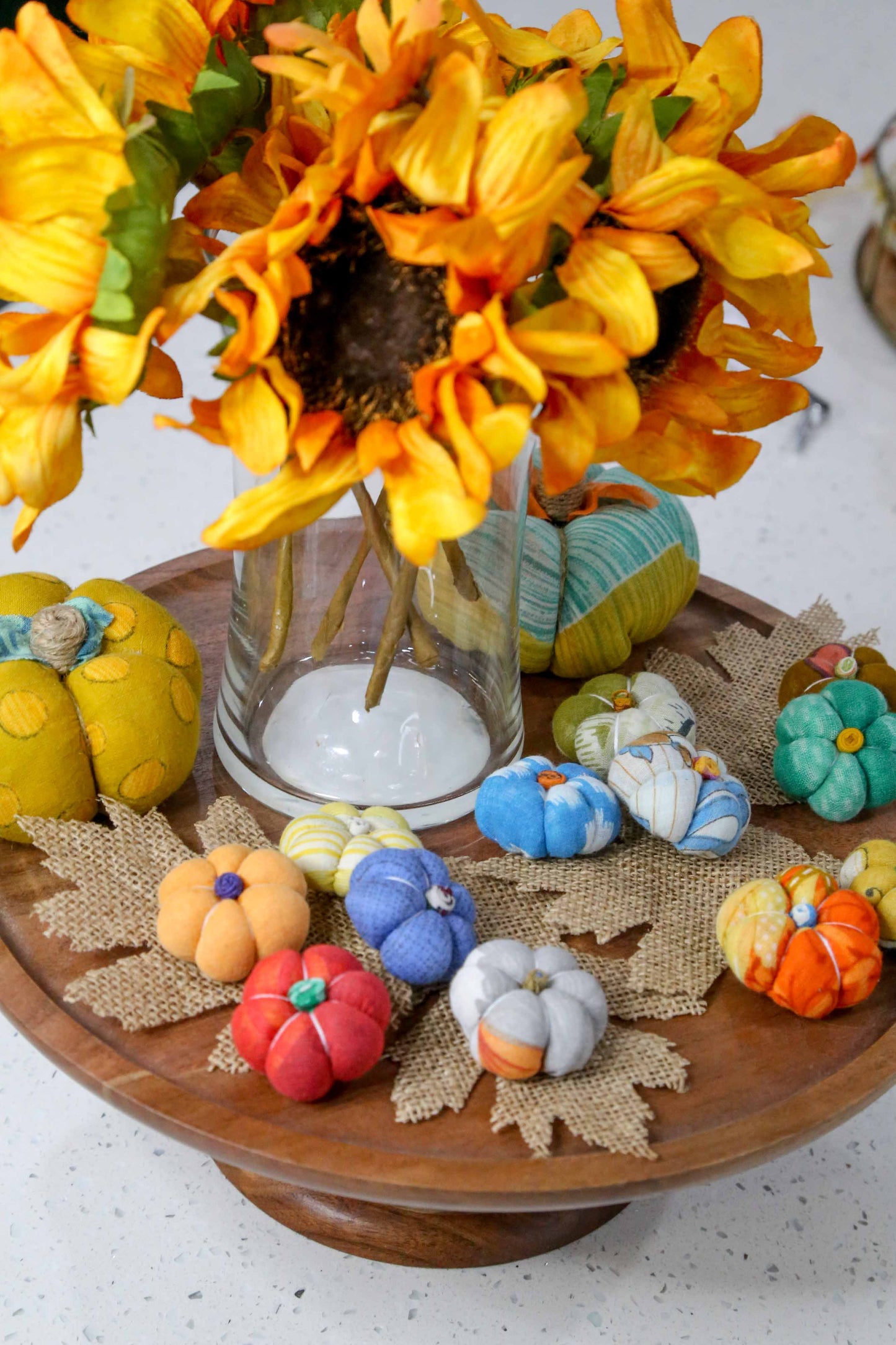 Mini Sari Pumpkins (set of 9)