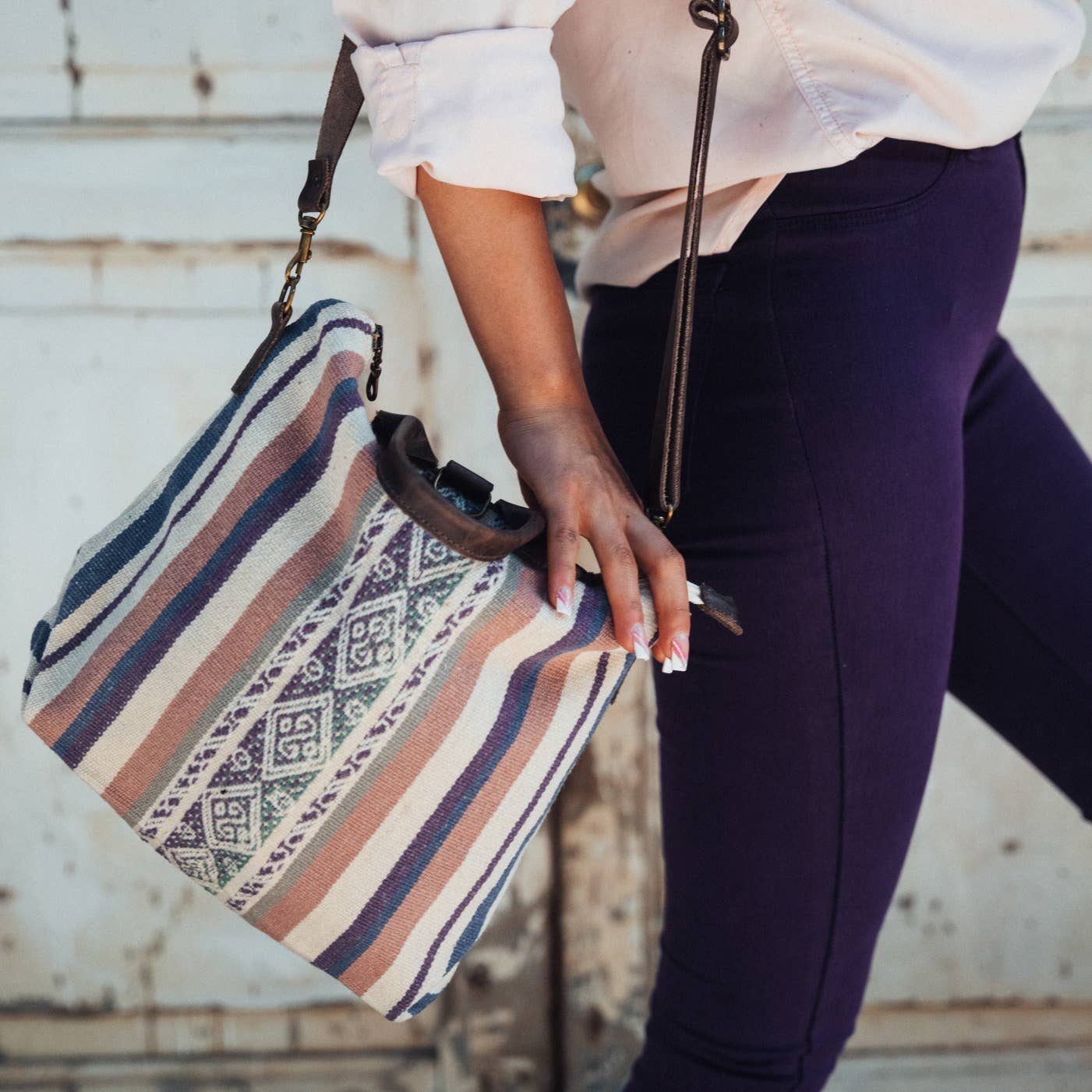 Violet Crossbody Backpack