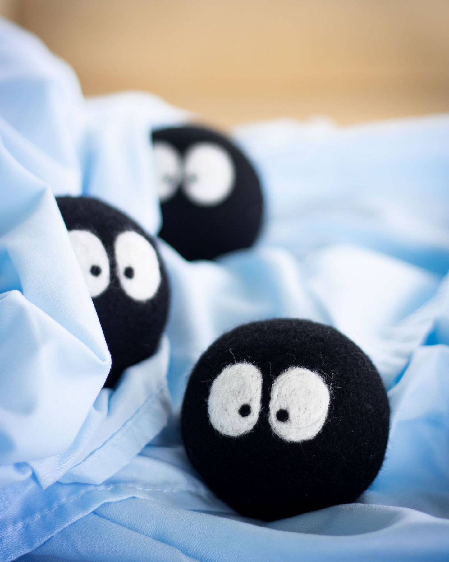 Eco Wool Dryer Ball - Laundry Sprites (Set of 3)