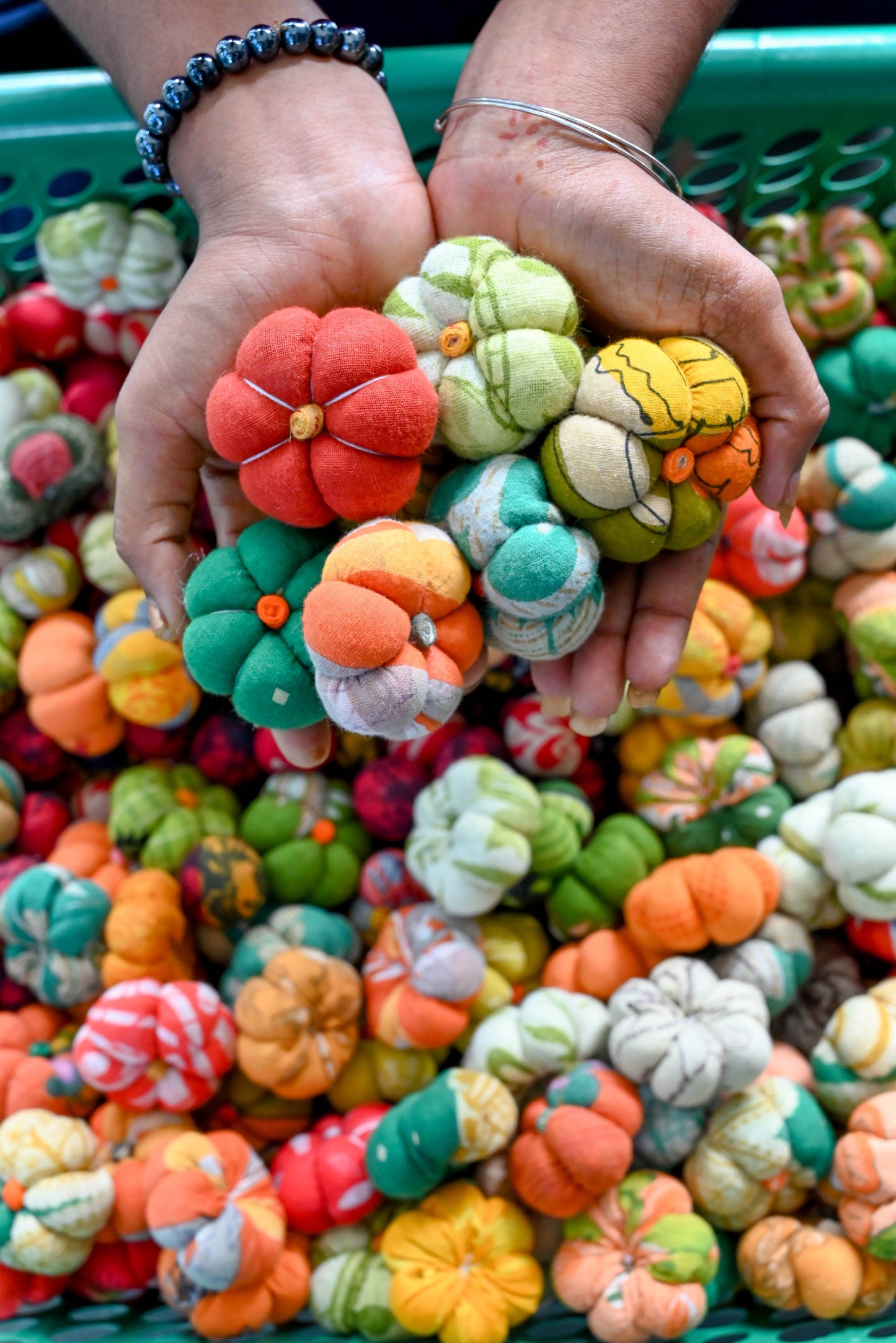 Mini Sari Pumpkins (set of 9)