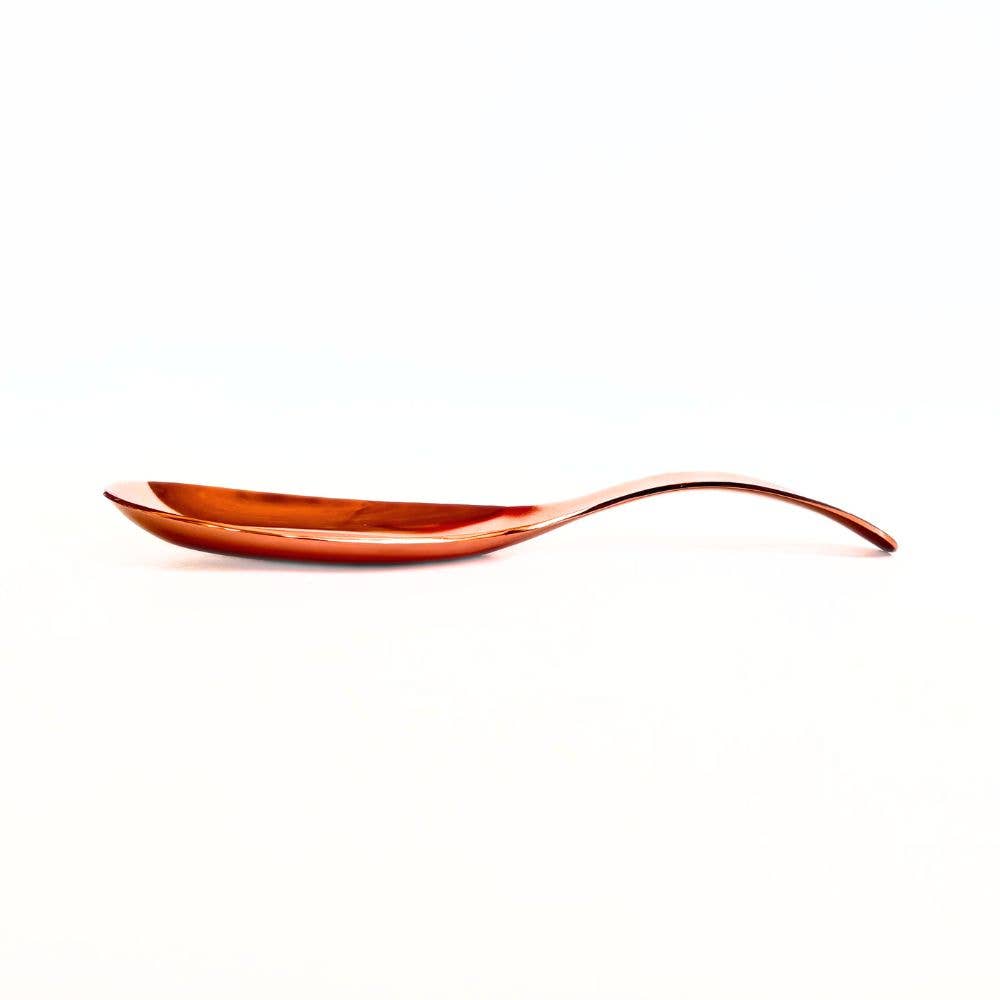 Copper Plated Spoon Rest
