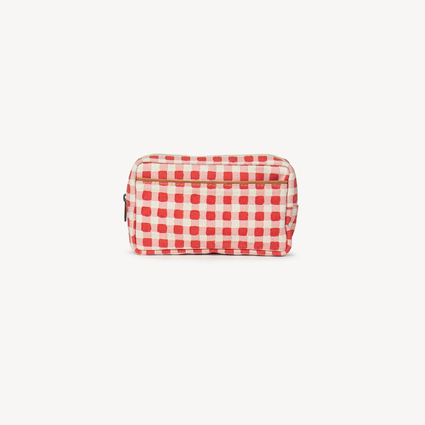 Block Print Belt Bag - Tomato