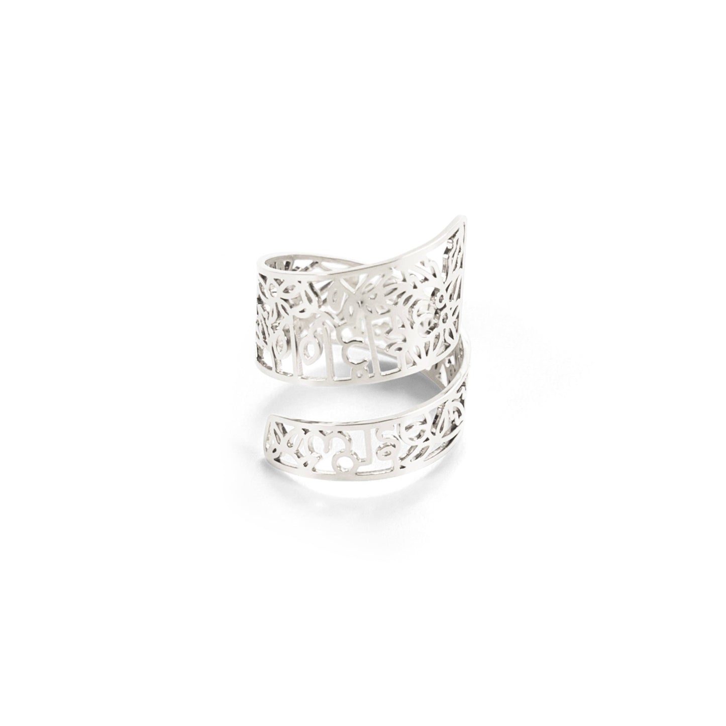"I Am Brave" Wrapped Ring