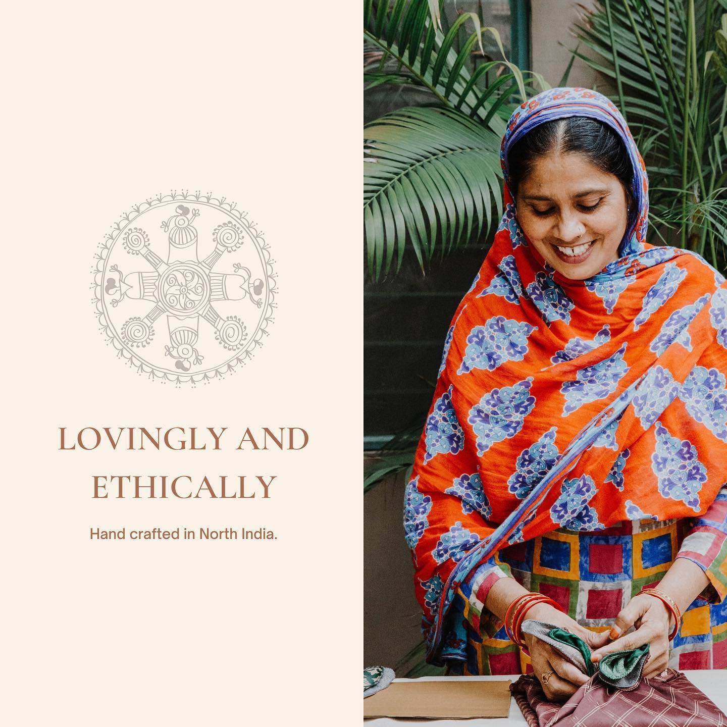 Upcycled Sari Gift Bags (Set of 3 Large)