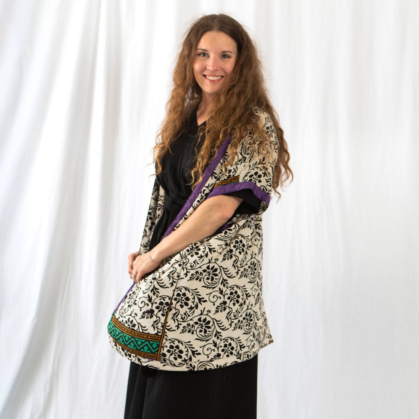 Marilyn Silk Saree Duster