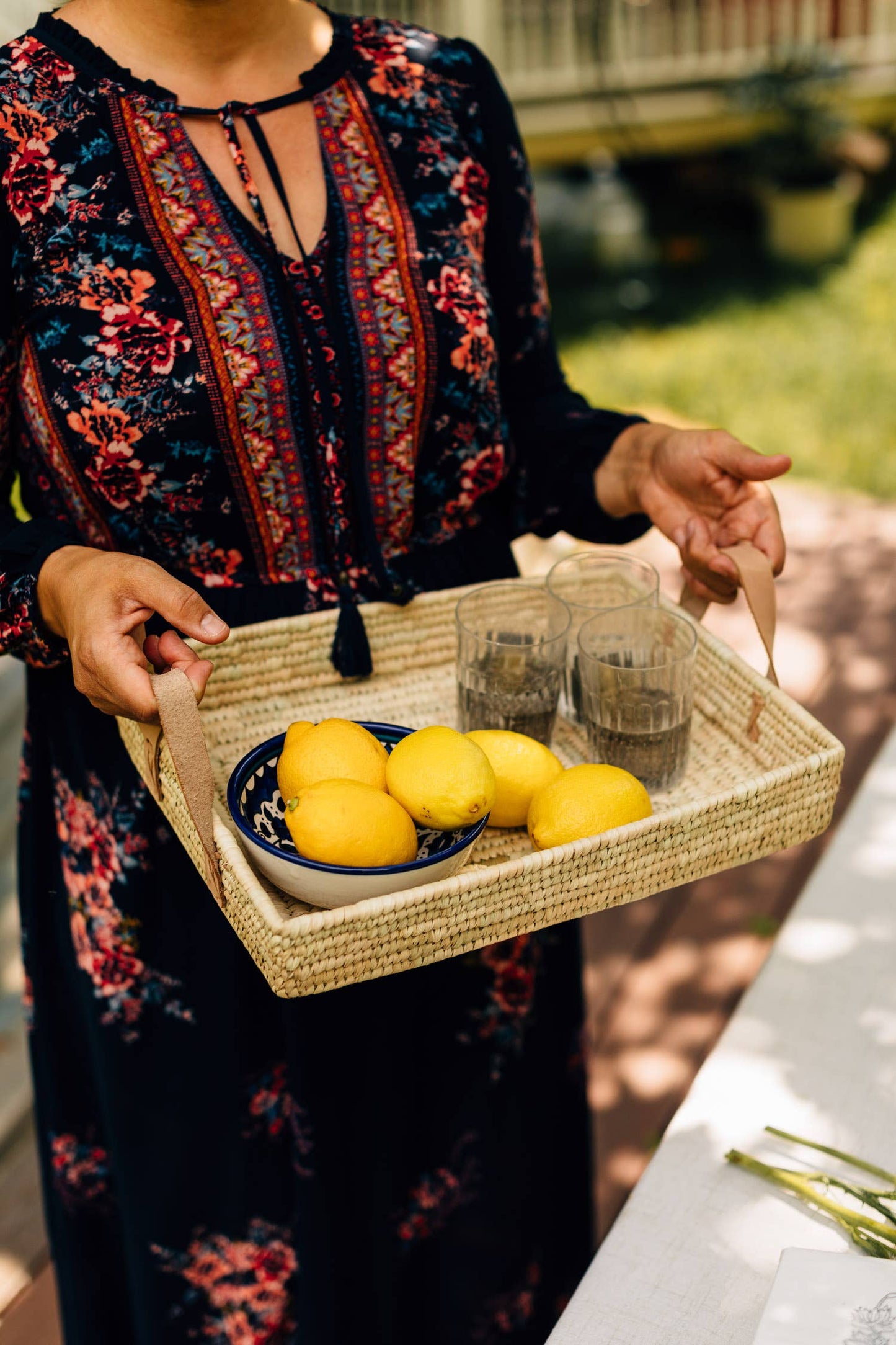 Woven Serving Basket
