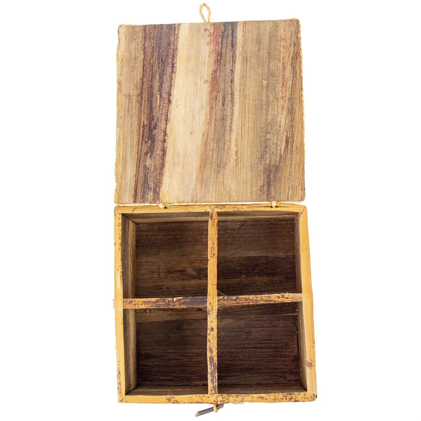 Banana Fiber Basket Box Utensil Holder or Storage