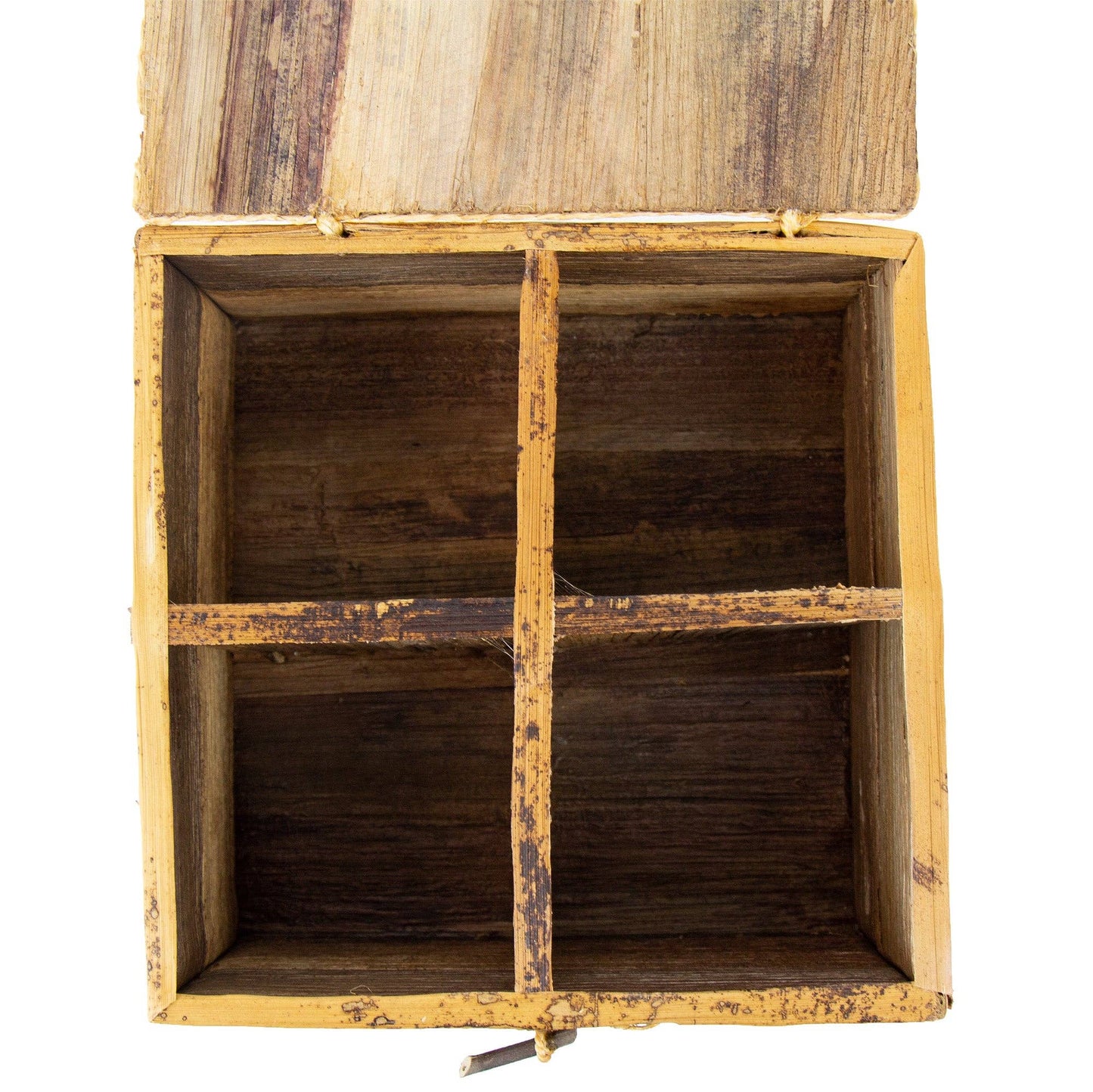 Banana Fiber Basket Box Utensil Holder or Storage