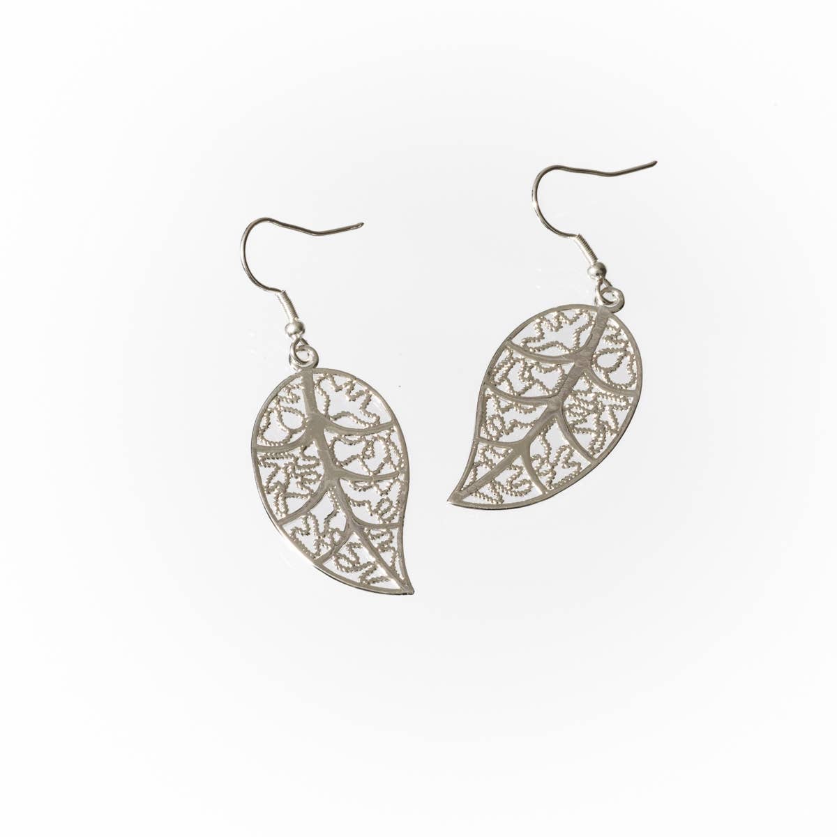 Healing Leaf Dangle Earrings