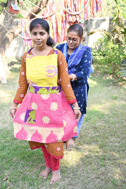 Full Kantha Apron