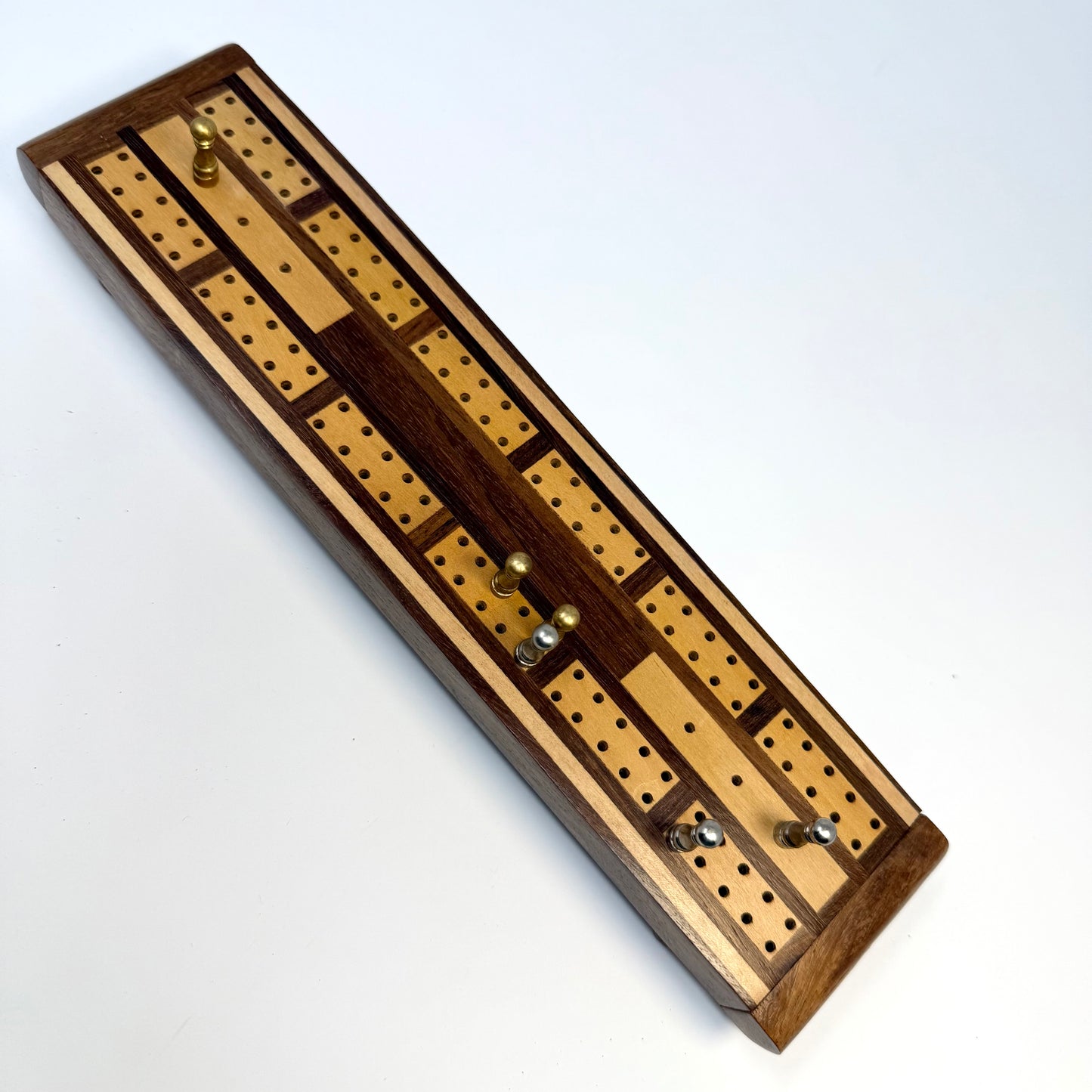 Wood Cribbage Game - Handmade