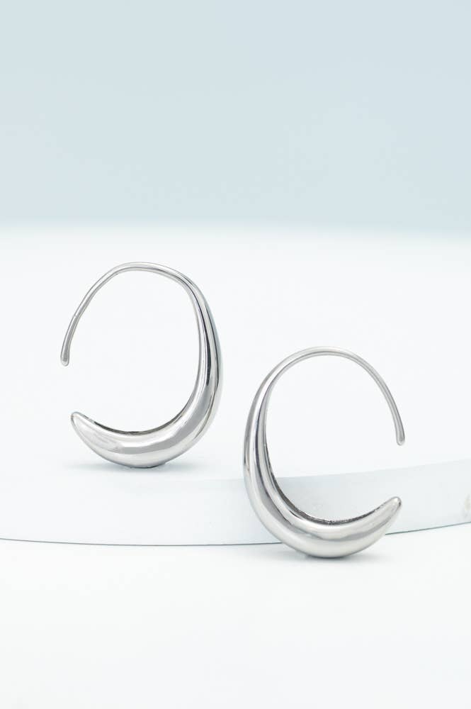 Crescent Moon Earring