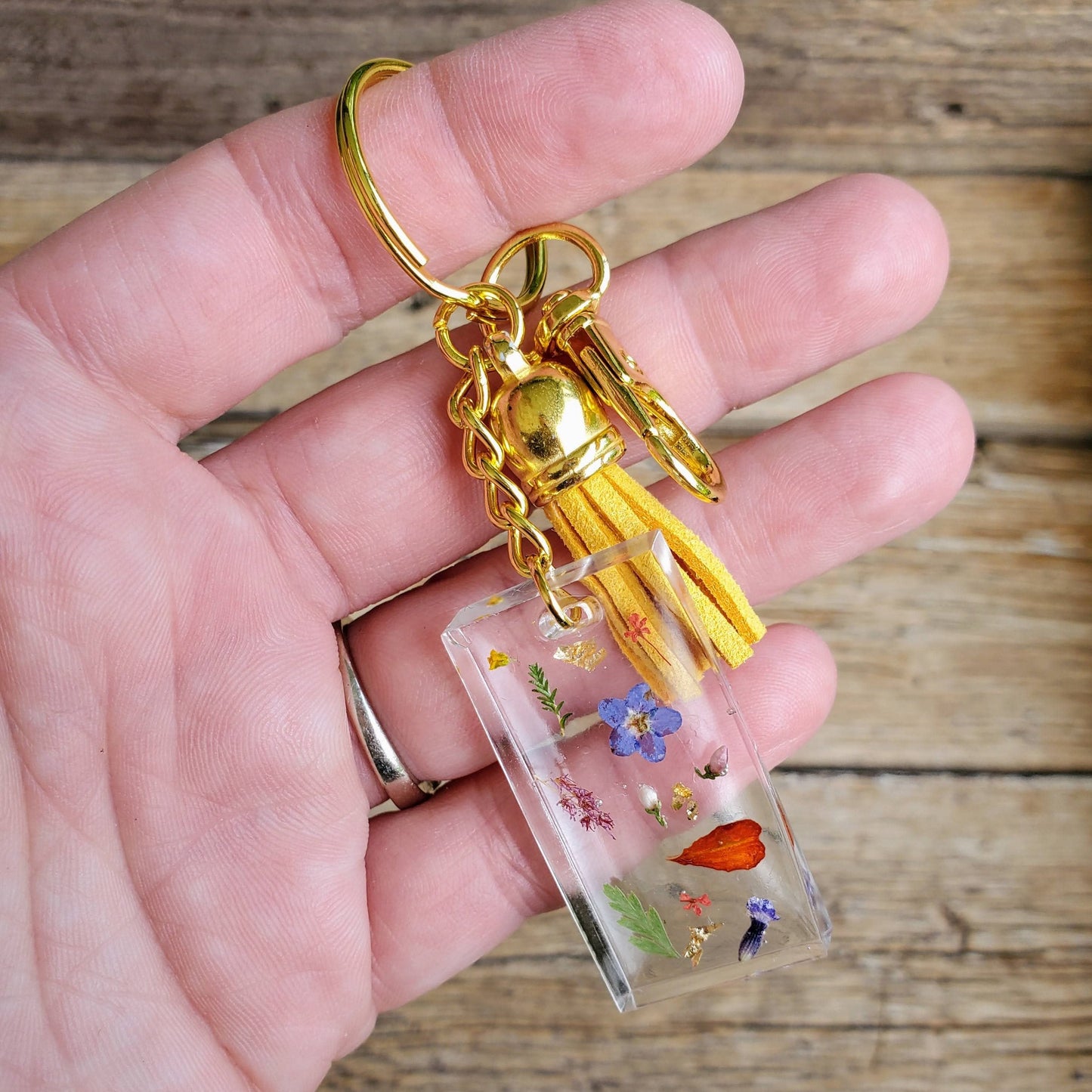 Wildflower Keychain