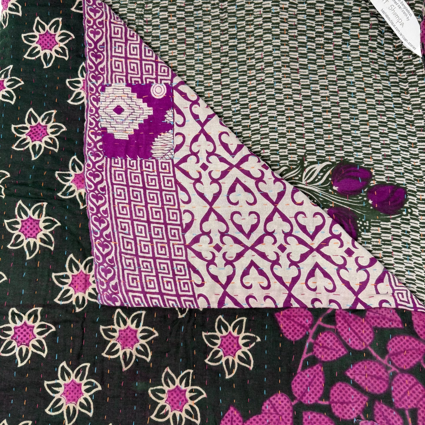 Personal Sari Throw (approx 7ft x 3ft)