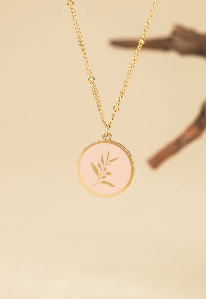 Resilience Leaf Necklace