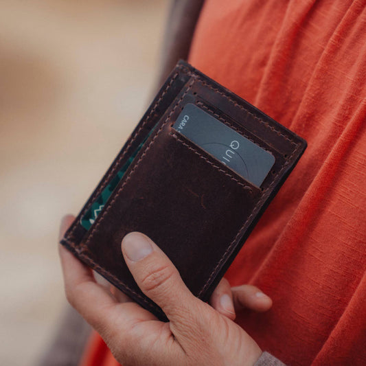 Card Holder Wallet-Walnut