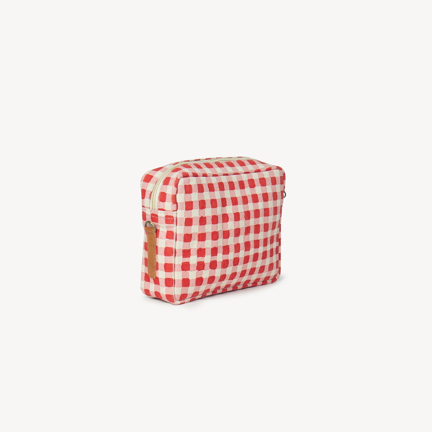 Camera Bag - Tomato Gingham