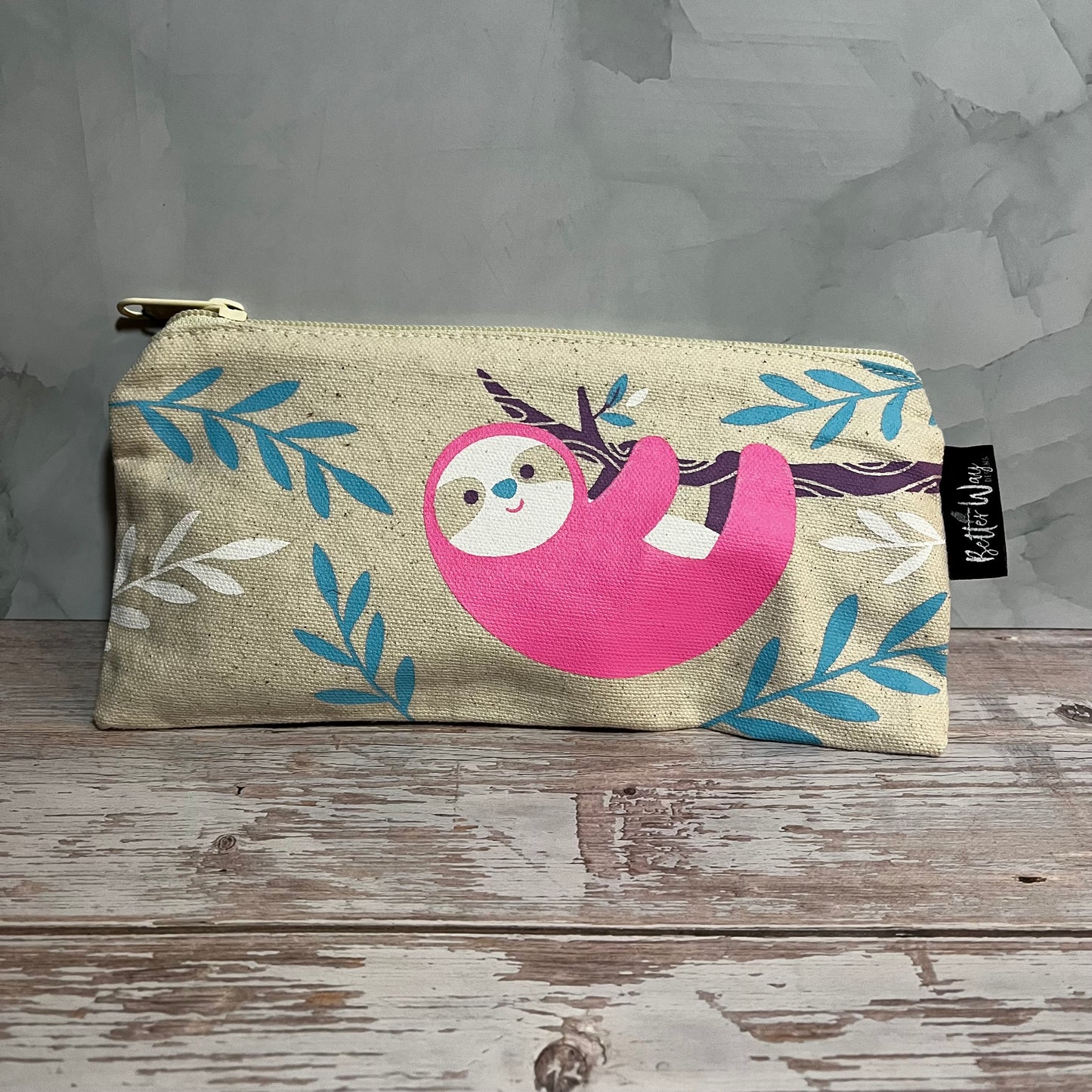 Sloth Pencil Case