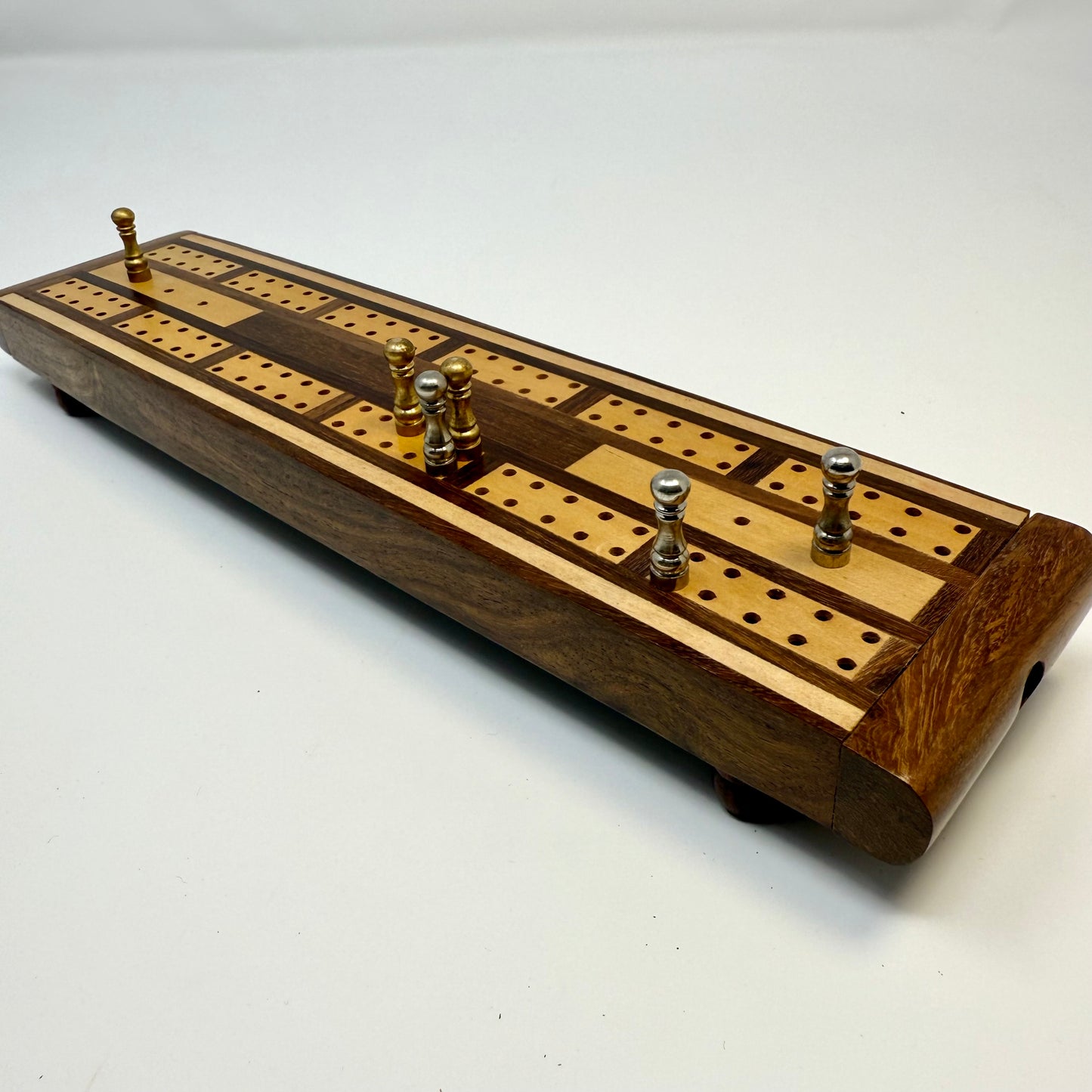 Wood Cribbage Game - Handmade