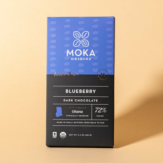 Chocolate-LIMITED Blueberry Dark Chocolate Bar