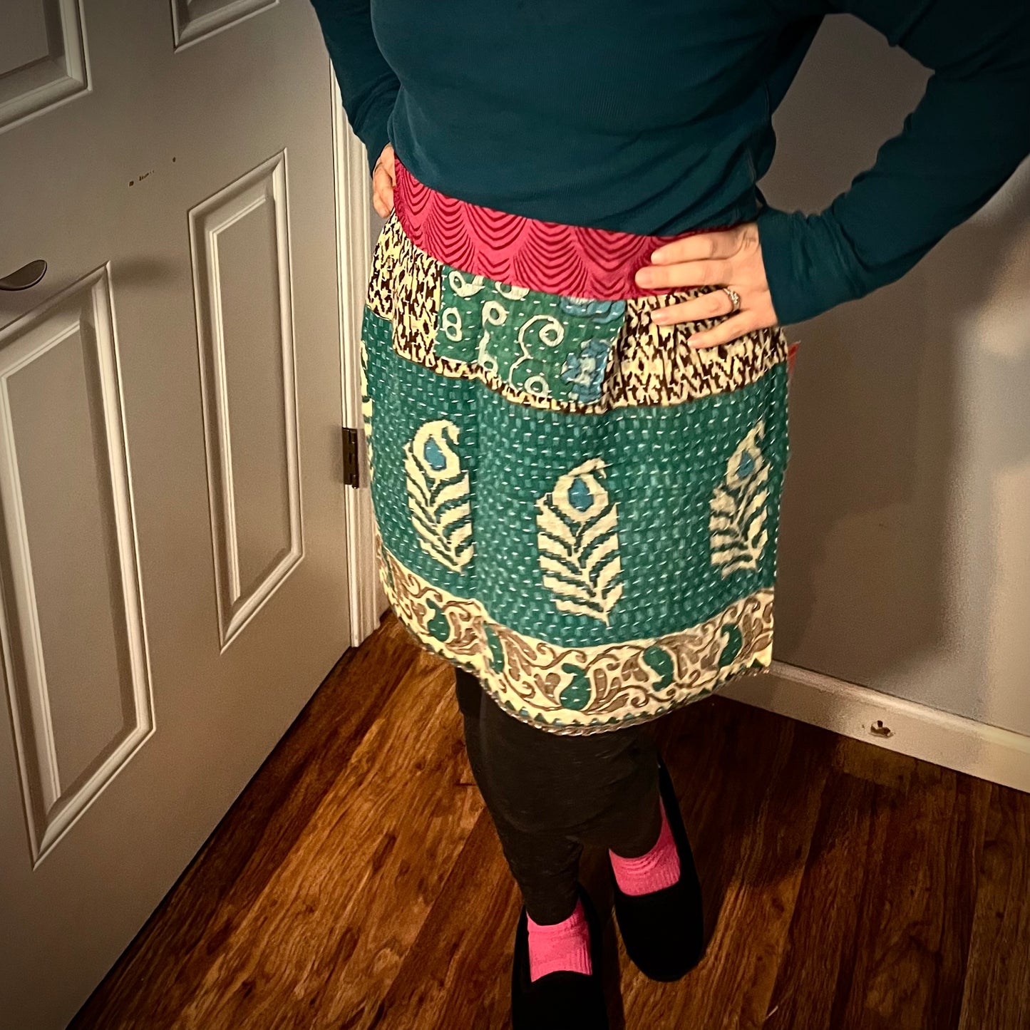 Kantha Waist Apron