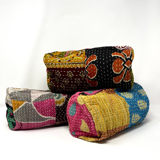 Patchwork Toiletry Bag