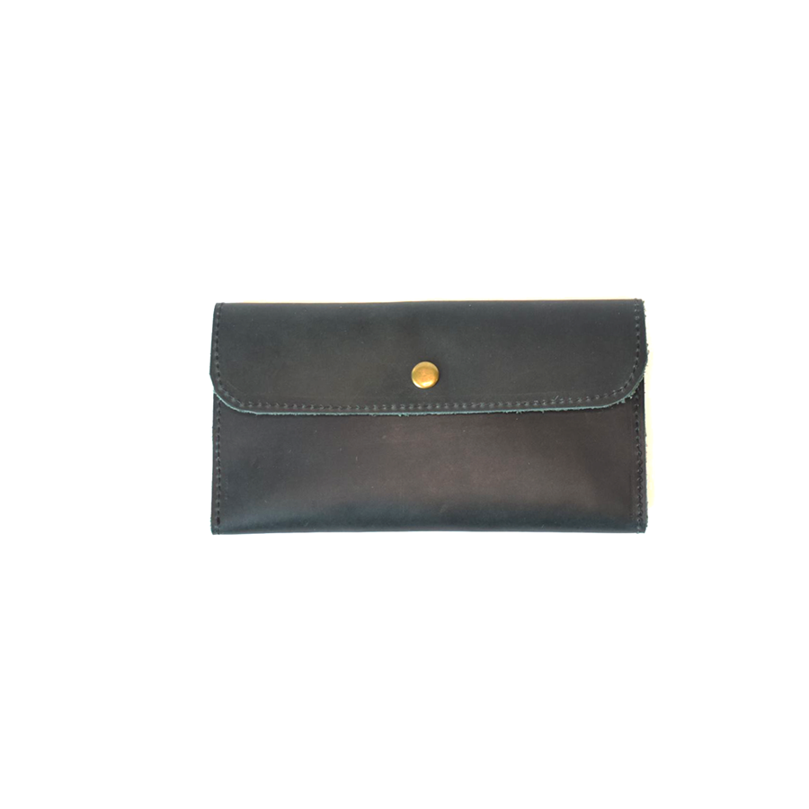 Leather Wallet in Emerald