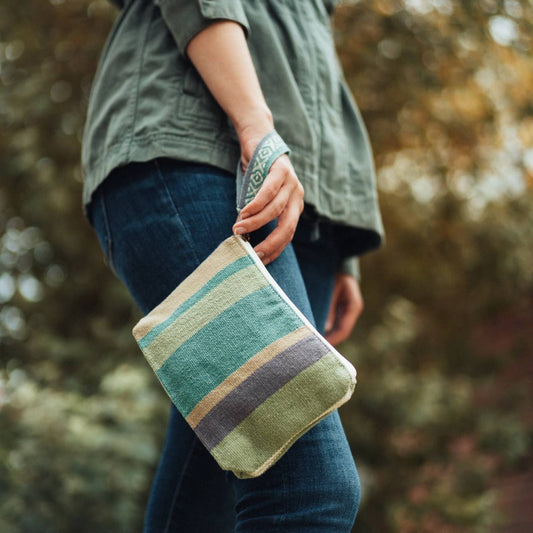 Wristlet Pouch in Jacaranda
