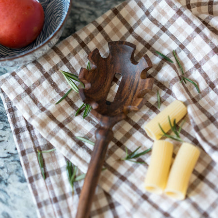 Hand Carved Pasta Spoon